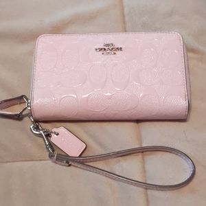 Coach wallet wristlet